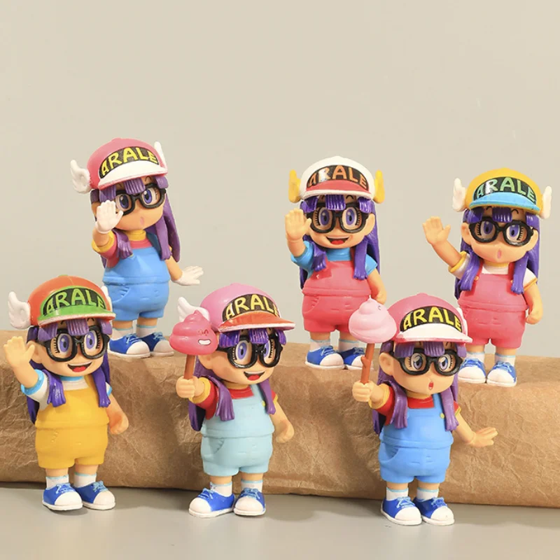 6 шт. Arale милые аниме мультфильмы ПВХ периферийные ПВХ Фигурки игрушечные куклы Рождественский подарок модель украшения комнаты
6 шт. Arale милые аниме мультфильмы ПВХ периферийные ПВХ Фигурки игрушечные куклы Рождественский подарок модель украшения комнаты
