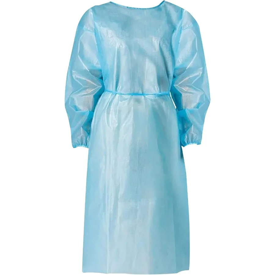 Personal Touch 20 Pack Disposable Isolation Gowns Blue Level 2 SMS 40gsm NonWoven Material PPE Gowns Disposable for Dental Medi
Personal Touch 20 Pack Disposable Isolation Gowns Blue Level 2 SMS 40gsm NonWoven Material PPE Gowns Disposable for Dental Medi