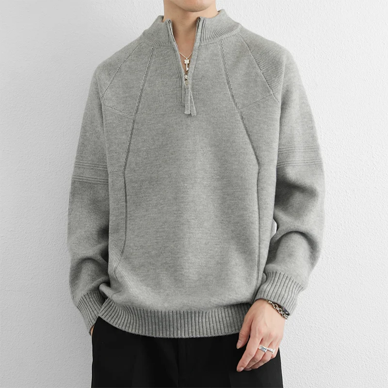 Осенние мужские водолазки, модные свитера, трикотажные пуловеры, однотонный свитер с длинными рукавами, мужские повседневные теплые пальто
Осенние мужские водолазки, модные свитера, трикотажные пуловеры, однотонный свитер с длинными рукавами, мужские повседневные теплые пальто