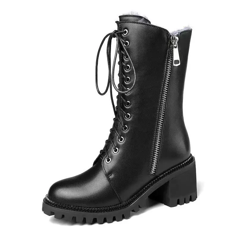 2024 New Winter Motorcycle Boots Buckle Women British Style Mid-calf Women's Short Boot Gothic Square Heel Women Shoes Plus Size
2024 New Winter Motorcycle Boots Buckle Women British Style Mid-calf Women's Short Boot Gothic Square Heel Women Shoes Plus Size