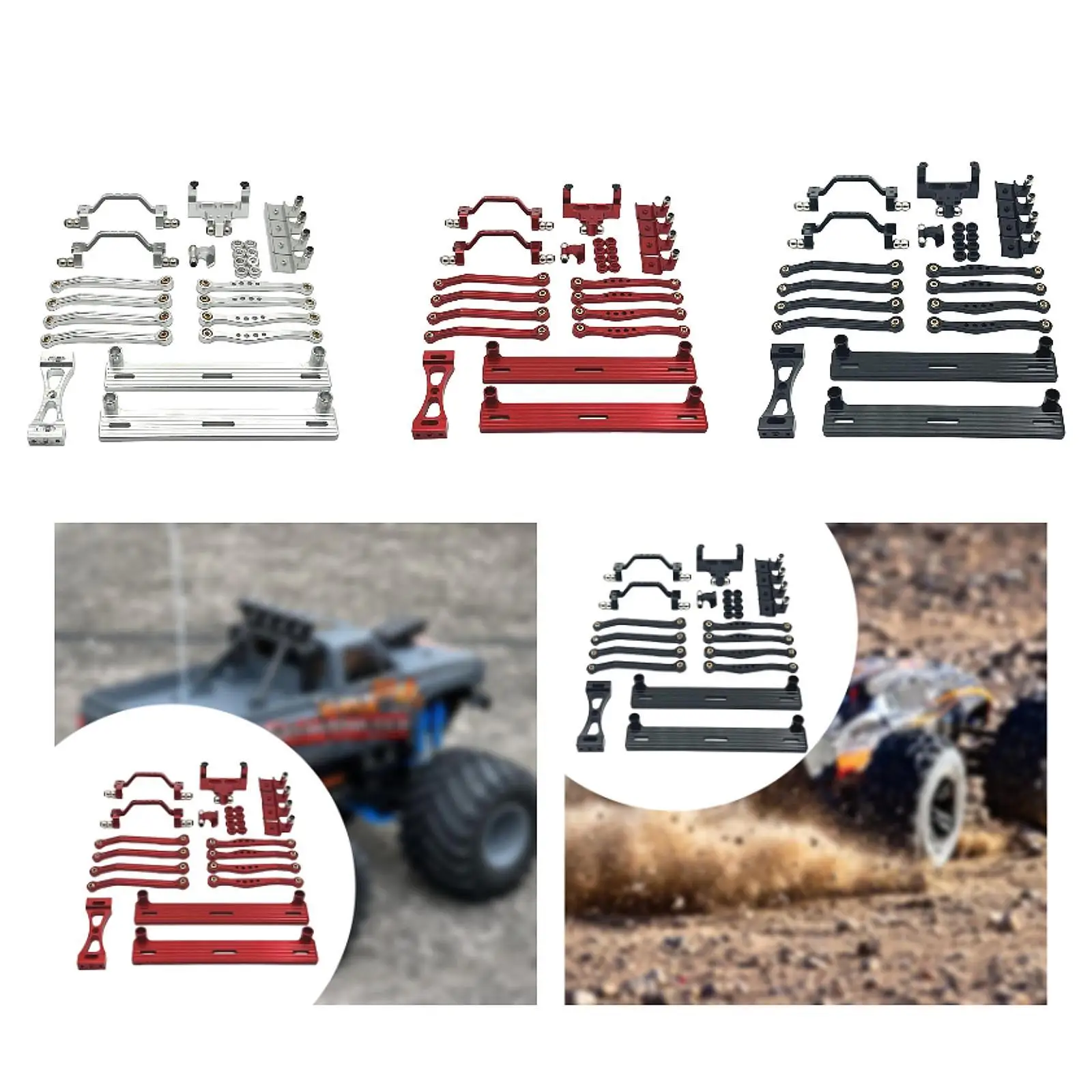 1/16 RC Car Upgrade Spare Kit Metal Pull Rod Shock Mount Set Metal Shock Mount Part
1/16 RC Car Upgrade Spare Kit Metal Pull Rod Shock Mount Set Metal Shock Mount Part