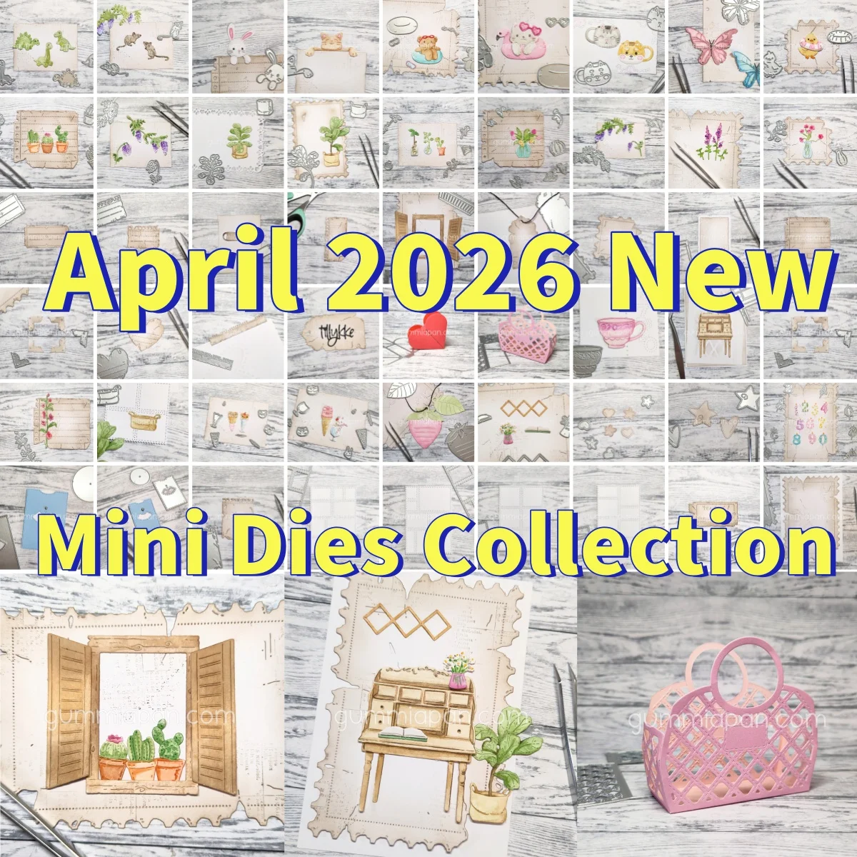 April 2026 New Photo Corner Glass Rabbit Flower Mini Die Metal Cutting Dies for DIY Making Card Scrapbook Paper Craft Supplies
April 2026 New Photo Corner Glass Rabbit Flower Mini Die Metal Cutting Dies for DIY Making Card Scrapbook Paper Craft Supplies
