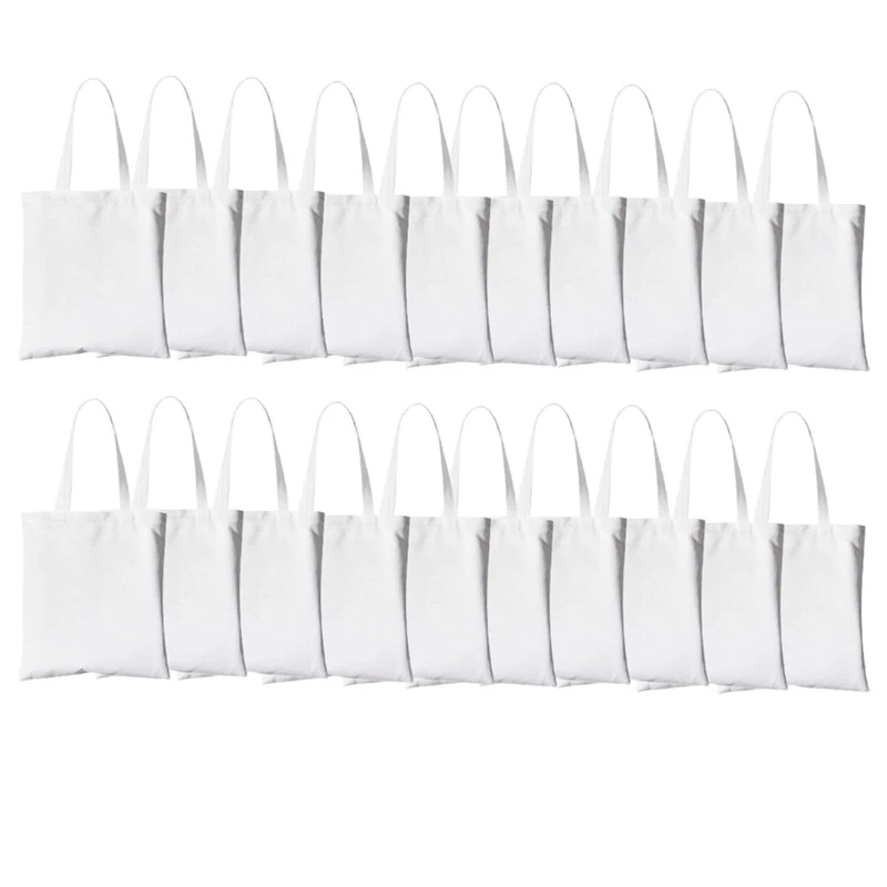 20PCS 13X18inch Sublimation Tote Bags Sublimation Blank Canvas Tote Bags Grocery Bags For DIY Crafting White
20PCS 13X18inch Sublimation Tote Bags Sublimation Blank Canvas Tote Bags Grocery Bags For DIY Crafting White