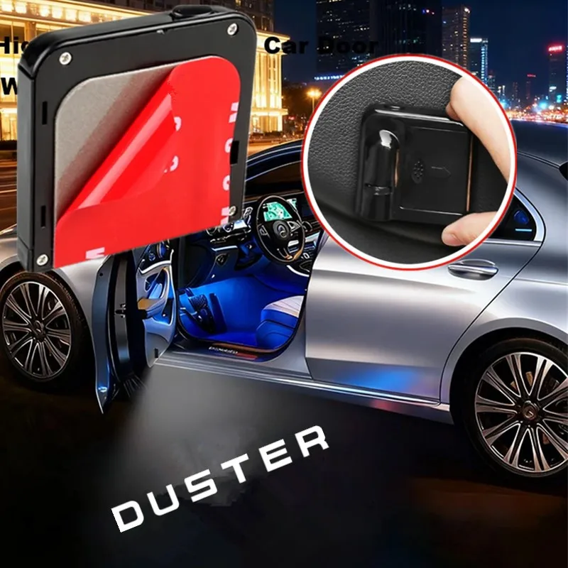2Pcs LED Light Car Door Projector Welcome Light For Duster Dokker Jogger Duster Logan Sandero Mcv Sandero MK Cilo Dokker Stepway
2Pcs LED Light Car Door Projector Welcome Light For Duster Dokker Jogger Duster Logan Sandero Mcv Sandero MK Cilo Dokker Stepway