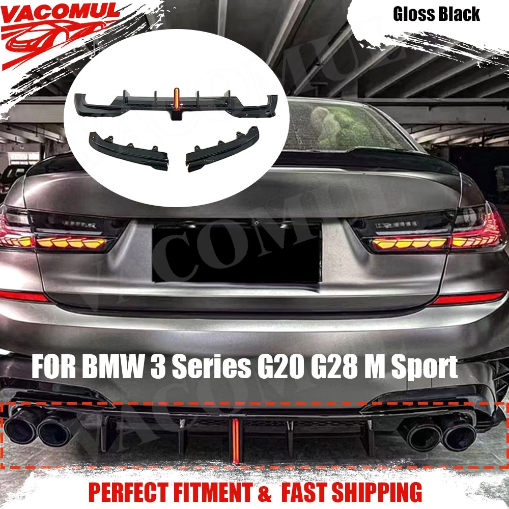 VACOMUL Car Rear Diffuser Splitters Body Kits For BMW 3 Series G20 G28 M Sport 2019 2020 2021 Rear Lip Car Modify Tuning Parts
VACOMUL Car Rear Diffuser Splitters Body Kits For BMW 3 Series G20 G28 M Sport 2019 2020 2021 Rear Lip Car Modify Tuning Parts