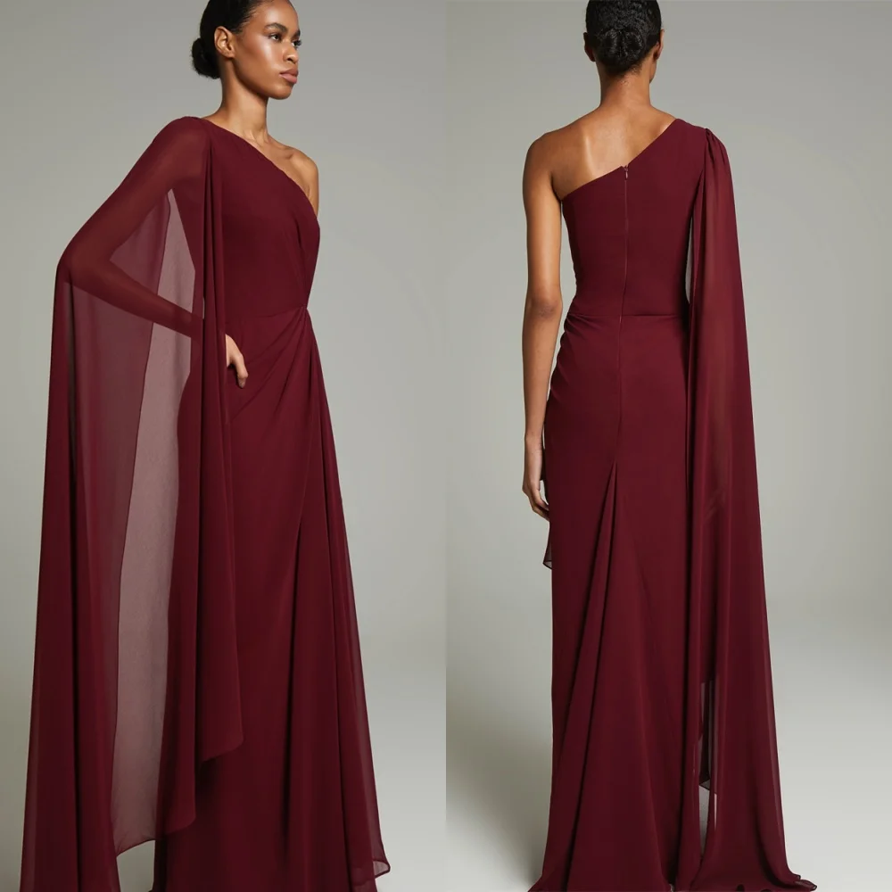 Customized Mermaid Simple Jersey Evening Dress Elegant One Shoulder Sleeveless Homecoming Dresses Fashion Special Occa
Customized Mermaid Simple Jersey Evening Dress Elegant One Shoulder Sleeveless Homecoming Dresses Fashion Special Occa