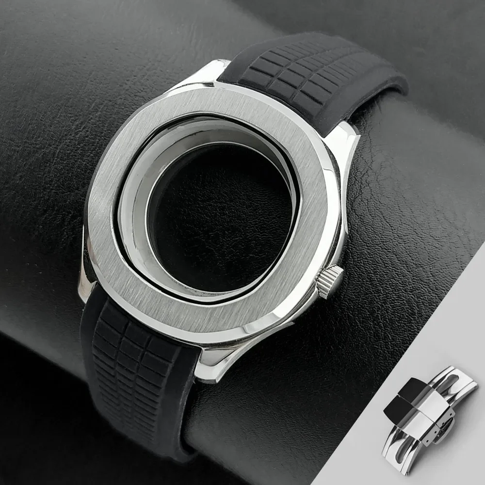 Fit for Patek AQUANUT 42mm men's mechanical watch case suitable for NH series 35 70 72 movements assembled watch parts 5Bar
Fit for Patek AQUANUT 42mm men's mechanical watch case suitable for NH series 35 70 72 movements assembled watch parts 5Bar