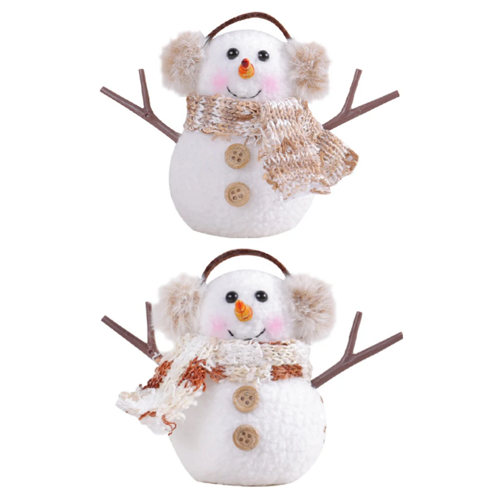 2 Pcs Christmas Tree Snowman Pendant naments Cute Christmas Decor Glow Snowman Gifts Luminous Design Holiday Pendant
2 Pcs Christmas Tree Snowman Pendant naments Cute Christmas Decor Glow Snowman Gifts Luminous Design Holiday Pendant