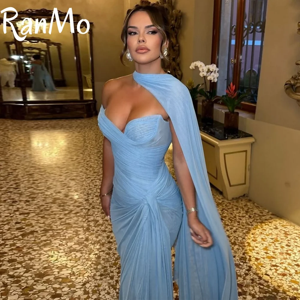 Ranmo Синие шифоновые вечерние платья Милая с шарфом на одно плечо Платья для выпускного вечера Плиссированные платья русалки по индивидуальному заказу
Ranmo Синие шифоновые вечерние платья Милая с шарфом на одно плечо Платья для выпускного вечера Плиссированные платья русалки по индивидуальному заказу