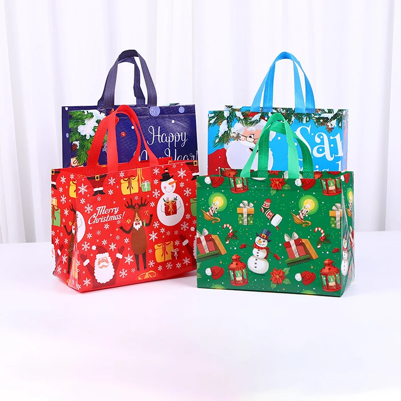 Christmas Gift Bag Set with Handle Fabric Pouch Cloth Bag for Party Favor Package Reusable Reusabld
Christmas Gift Bag Set with Handle Fabric Pouch Cloth Bag for Party Favor Package Reusable Reusabld