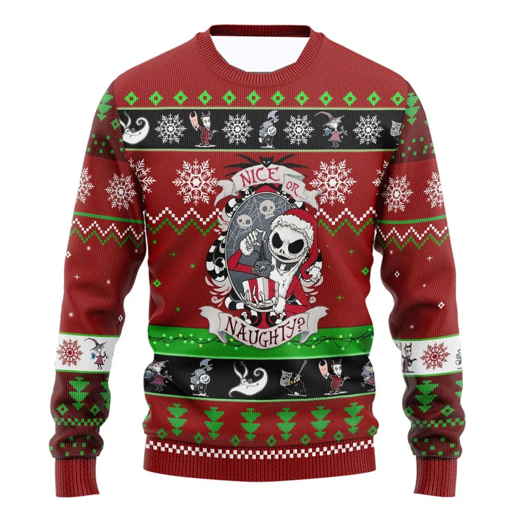 Disney Jack Skellington 3D All Over Printed Sweatshirt, Disney the Nightmare Before Christmas Sweater, Disneyland Holiday Trip
Disney Jack Skellington 3D All Over Printed Sweatshirt, Disney the Nightmare Before Christmas Sweater, Disneyland Holiday Trip