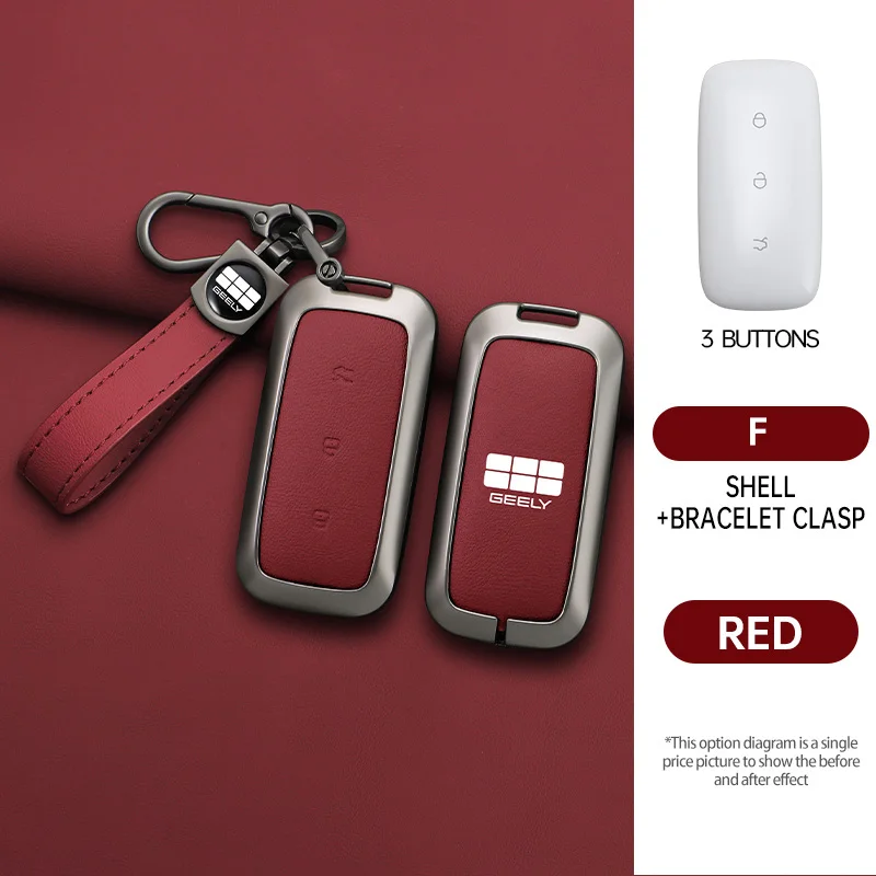 Metal Car Remote Key Case Cover For Geely Galaxy L7 Keycase 24 L6 MAX 1.5T Plus AIR PRO Galaxy L7max E8 E5 Keychain Accessories
Metal Car Remote Key Case Cover For Geely Galaxy L7 Keycase 24 L6 MAX 1.5T Plus AIR PRO Galaxy L7max E8 E5 Keychain Accessories