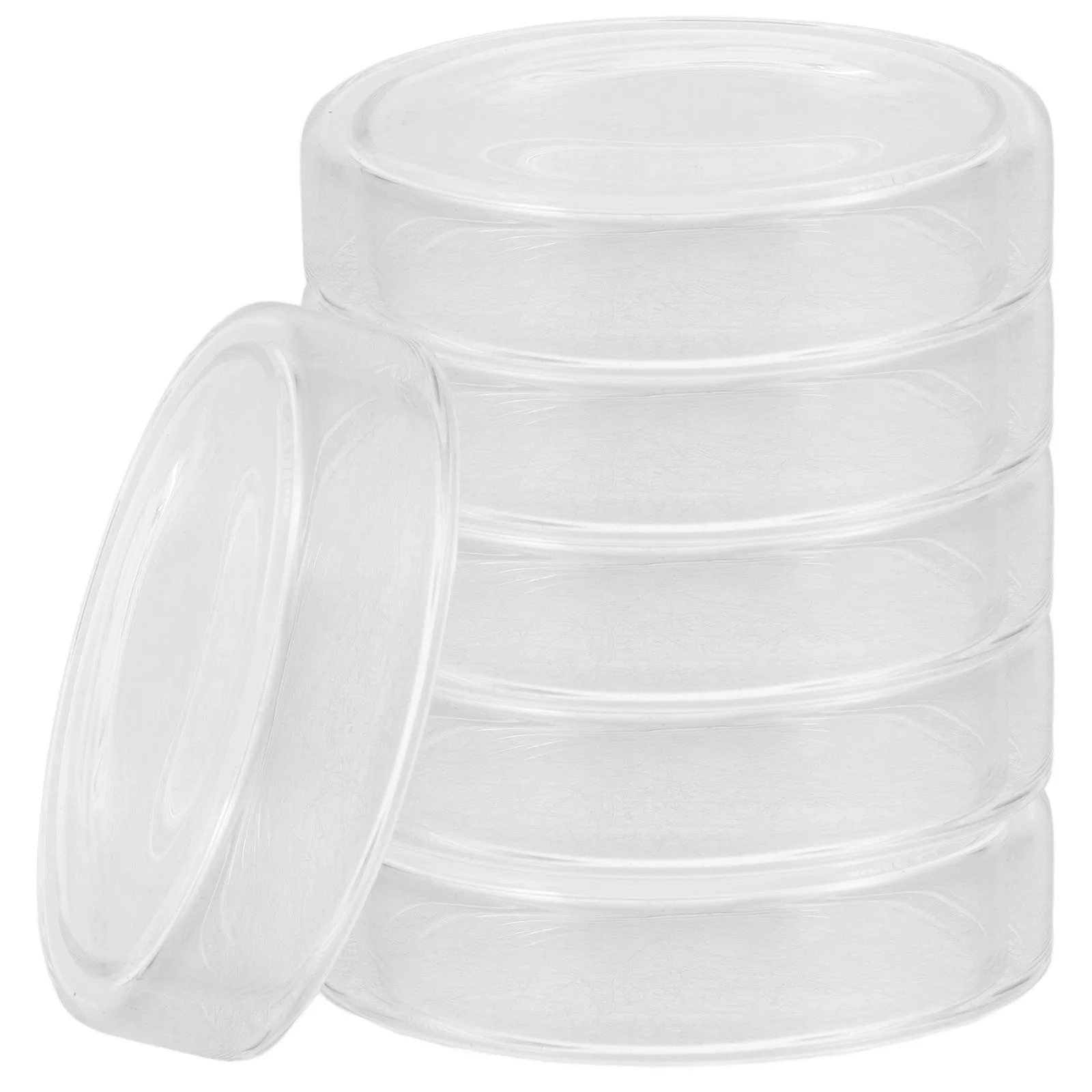 6 Pcs Glass Petri Dish Agar Plates Chemistry Holder with Lid Lab Dishes Laboratory Tray
6 Pcs Glass Petri Dish Agar Plates Chemistry Holder with Lid Lab Dishes Laboratory Tray