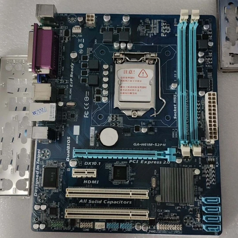 used for GIGABYTE GA-H61M-S2PH LGA1155 mATX Motherboard DDR3 HDMI VGA DVI
used for GIGABYTE GA-H61M-S2PH LGA1155 mATX Motherboard DDR3 HDMI VGA DVI