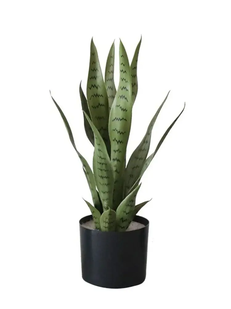 Artificial Snake Plant Faux Plant Fake Sansevieria Faux Potted Artificial Potted Plants, Fake Snake Plant in Pot for Home Office
Artificial Snake Plant Faux Plant Fake Sansevieria Faux Potted Artificial Potted Plants, Fake Snake Plant in Pot for Home Office