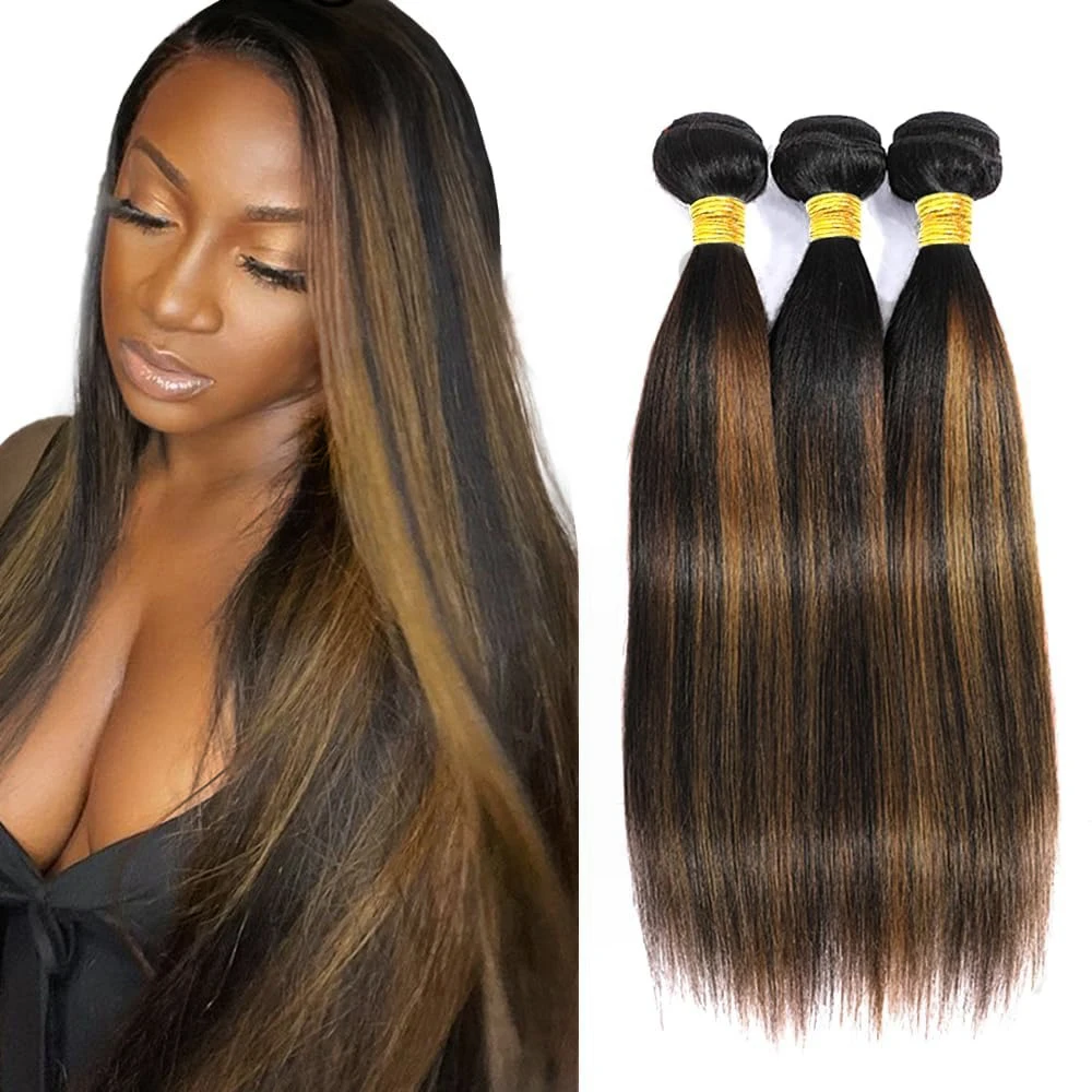 Human Hair Bundles Straight Brown Highlight Human Hair Brazilian Remy Virgin Hair Black Brown Piano Color Hair Weave Extensions
Human Hair Bundles Straight Brown Highlight Human Hair Brazilian Remy Virgin Hair Black Brown Piano Color Hair Weave Extensions