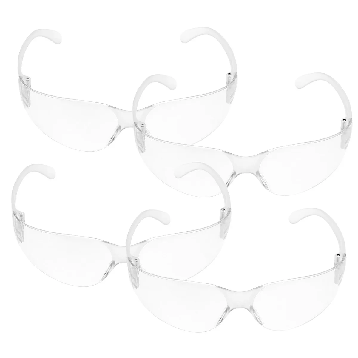 4Pcs Protective Anti-Spittle Eye Glasses Transparent Lens Ergonomic Wind Resistant Glasses for Adults Work Safety Eye
4Pcs Protective Anti-Spittle Eye Glasses Transparent Lens Ergonomic Wind Resistant Glasses for Adults Work Safety Eye