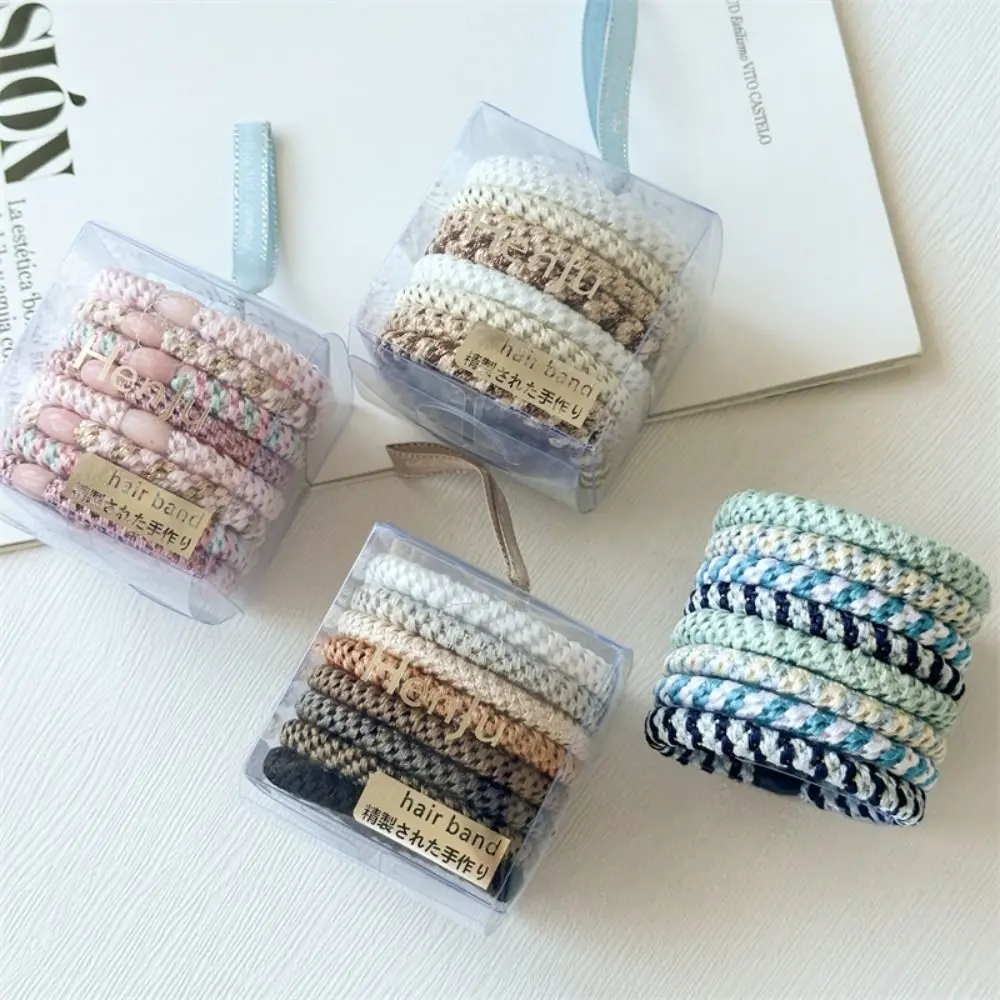 8pcs/Set Hair Tie Basic Hair Rope Set Cute Hair Ring Ponytail Holder Rubber Band Korean Style Hair Accessories
8pcs/Set Hair Tie Basic Hair Rope Set Cute Hair Ring Ponytail Holder Rubber Band Korean Style Hair Accessories