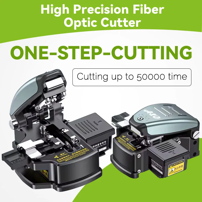 TUMTEC-A10 Optical Fiber Cleaver High Precision Cutting Tool Cable Cutting Knife New FTTH One Step Fiber Cleaver
TUMTEC-A10 Optical Fiber Cleaver High Precision Cutting Tool Cable Cutting Knife New FTTH One Step Fiber Cleaver