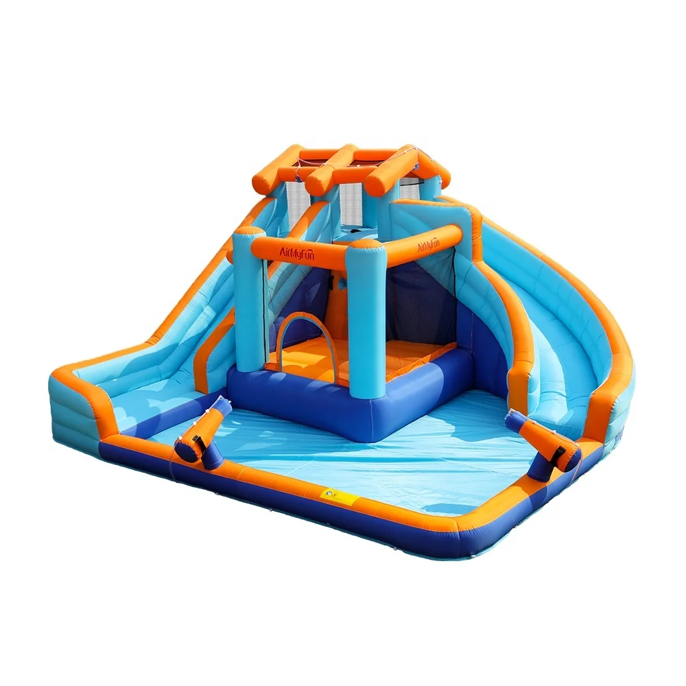 Airmyfun New Double Slide Inflatable Water Park for Kids Indoor/Outdoor Home Used Playhouse Garden School Public Space
Airmyfun New Double Slide Inflatable Water Park for Kids Indoor/Outdoor Home Used Playhouse Garden School Public Space