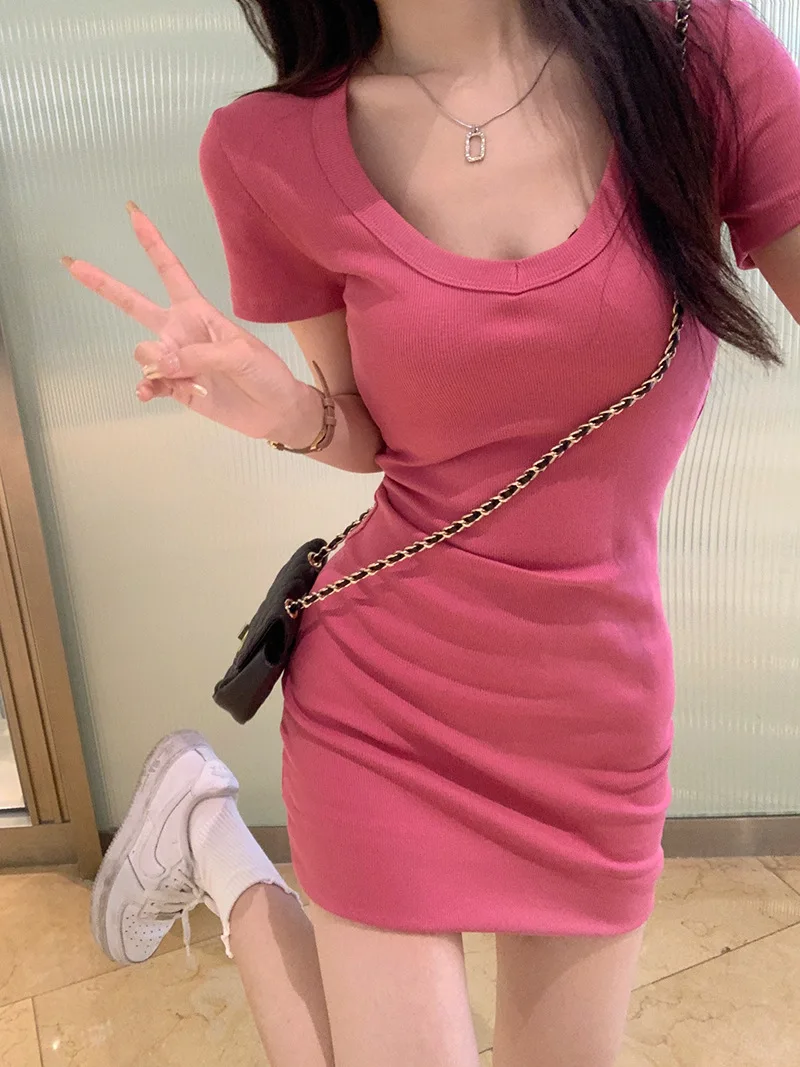 Платье Pure Desire с коротким рукавом, женское, модное, летнее, новинка, для создания эффекта стройности, с завышенной талией, трендовое, для стильных девушек
Платье Pure Desire с коротким рукавом, женское, модное, летнее, новинка, для создания эффекта стройности, с завышенной талией, трендовое, для стильных девушек
