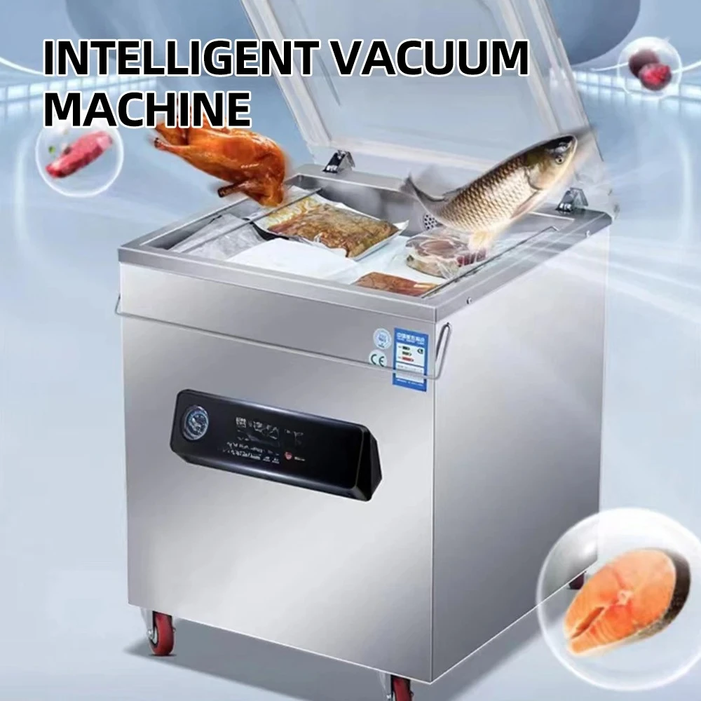 540C Dual-purpose Packing Machine Bag Sealer Wet And Dry Vacuum Sealer Automatic Food Vacuum Machine Sous Vide Alimentaire
540C Dual-purpose Packing Machine Bag Sealer Wet And Dry Vacuum Sealer Automatic Food Vacuum Machine Sous Vide Alimentaire