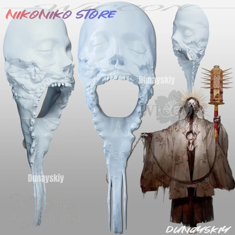 Sakuko Igarashi белая DIY раскраска страшный длиннолицевой призрак 3D маска из полилактической кислоты реквизит Хэллоуин косплей ужас аниме игра F
Sakuko Igarashi белая DIY раскраска страшный длиннолицевой призрак 3D маска из полилактической кислоты реквизит Хэллоуин косплей ужас аниме игра F