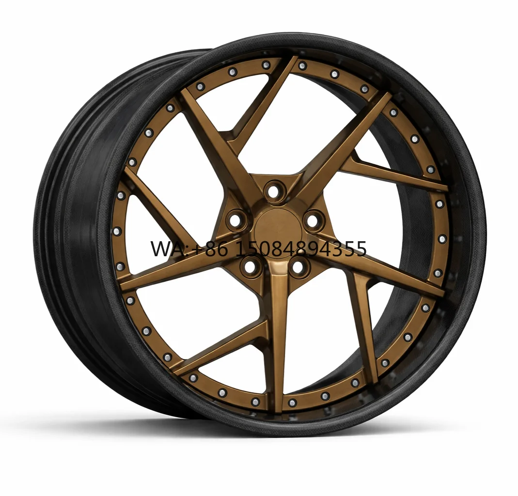 Premium Aluminium Alloy Gold Black Deep Dish High-Performance Lightweight 15-Inch Fourteen Spokes 4-Piece Forged Wheels
Premium Aluminium Alloy Gold Black Deep Dish High-Performance Lightweight 15-Inch Fourteen Spokes 4-Piece Forged Wheels