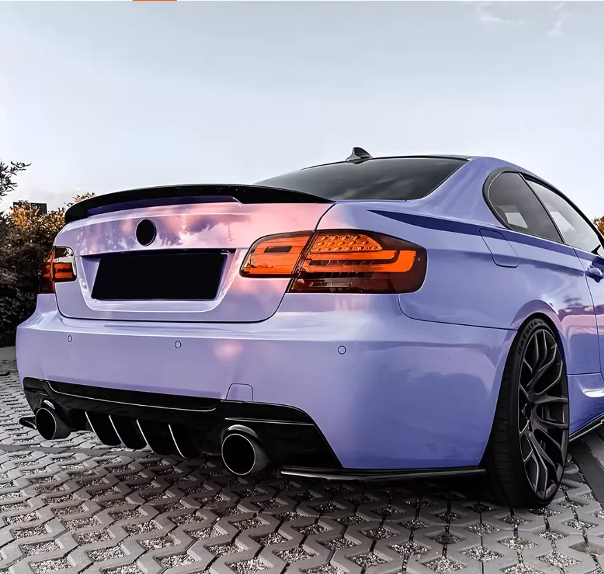 For BMW 3 Series E92 E93 2006-2013 Coupe 2-Door M Sport Style Car Rear Bumper Diffuser Lip Splitters With LED Tuning Body Kits
For BMW 3 Series E92 E93 2006-2013 Coupe 2-Door M Sport Style Car Rear Bumper Diffuser Lip Splitters With LED Tuning Body Kits