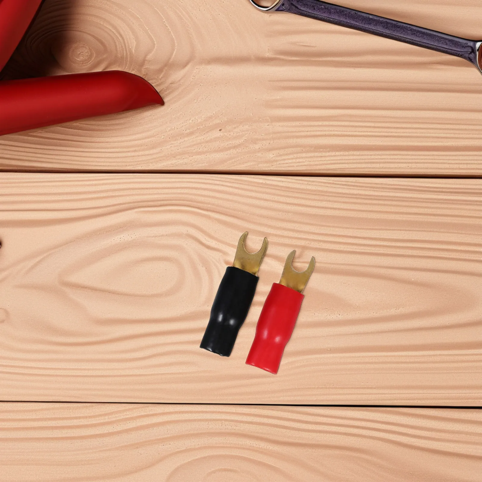 3Pairs 0 Gauge Gold Plated Copper Crimp Terminals Spade Connectors for Speaker Wire High Conductivity Corrosion Resistant Power
3Pairs 0 Gauge Gold Plated Copper Crimp Terminals Spade Connectors for Speaker Wire High Conductivity Corrosion Resistant Power