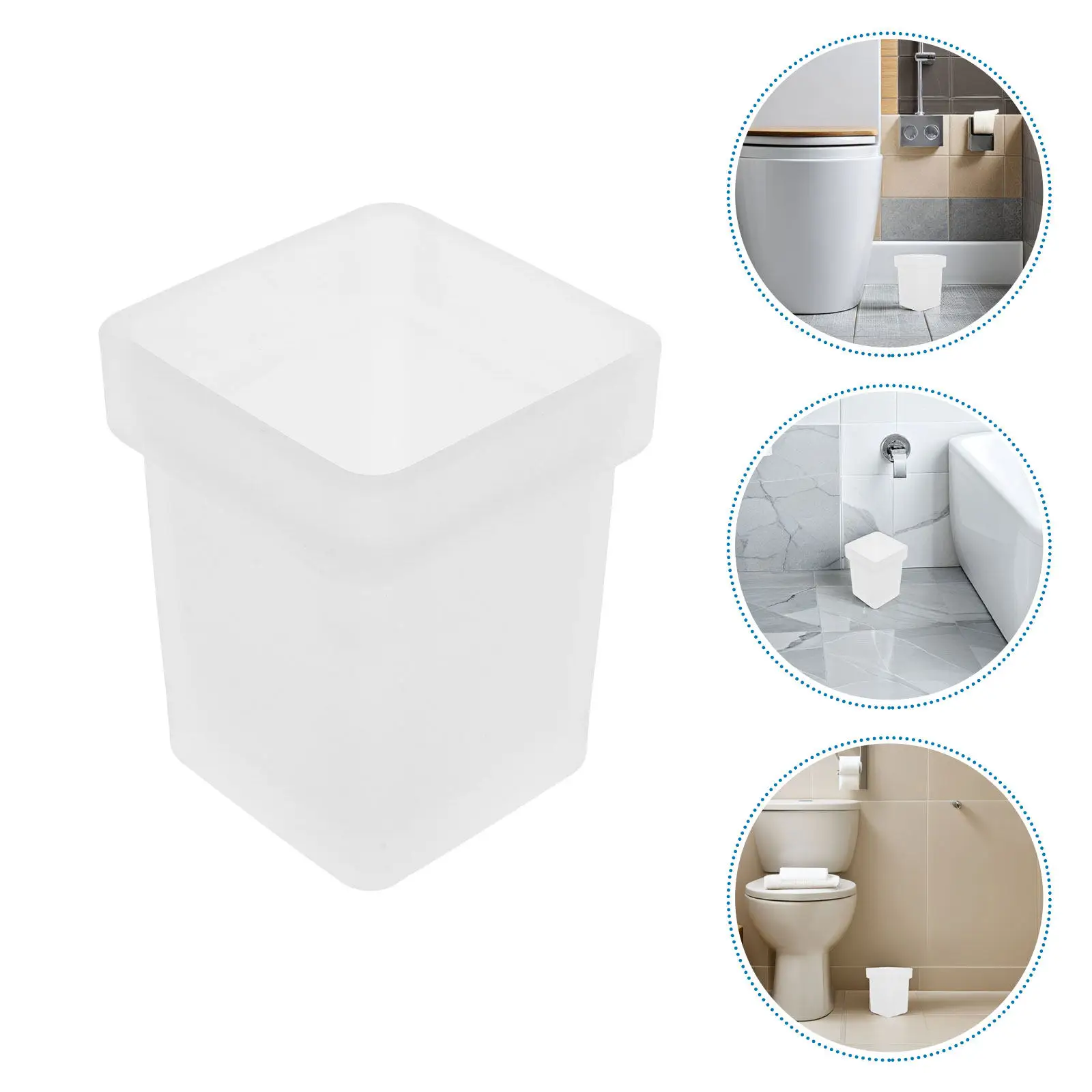 2Pcs Aesthetic Glass Toilet Brush Cup Modern Frosted Finish Secure Square Stand for Bathroom Or Hotel Cleaning Organization
2Pcs Aesthetic Glass Toilet Brush Cup Modern Frosted Finish Secure Square Stand for Bathroom Or Hotel Cleaning Organization