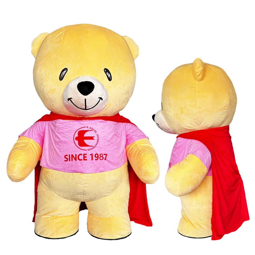 Cloak Teddy Bear Inflatable Costume Mascot Adult Character Cosplay Halloween Christmas Performance Party Costume
Cloak Teddy Bear Inflatable Costume Mascot Adult Character Cosplay Halloween Christmas Performance Party Costume
