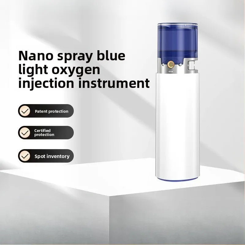 Ручной кислородный инжектор синего света, туман высокого давления, домашняя эссенция для лица, импортное устройство, холодный спрей для салона, как кожи
Ручной кислородный инжектор синего света, туман высокого давления, домашняя эссенция для лица, импортное устройство, холодный спрей для салона, как кожи
