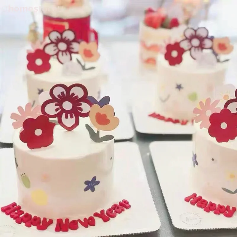 6pcs/set Cartoon Flower Plugin Color Curve Candle Birthday Festival Party Cake Decoration
6pcs/set Cartoon Flower Plugin Color Curve Candle Birthday Festival Party Cake Decoration