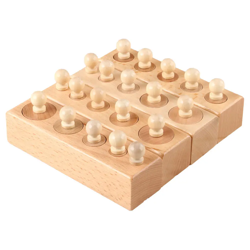 1Set Wooden Cylinder Blocks Educational Interactive Game for Kids Early Learning Parent Child Development Hand Eye Coordination
1Set Wooden Cylinder Blocks Educational Interactive Game for Kids Early Learning Parent Child Development Hand Eye Coordination