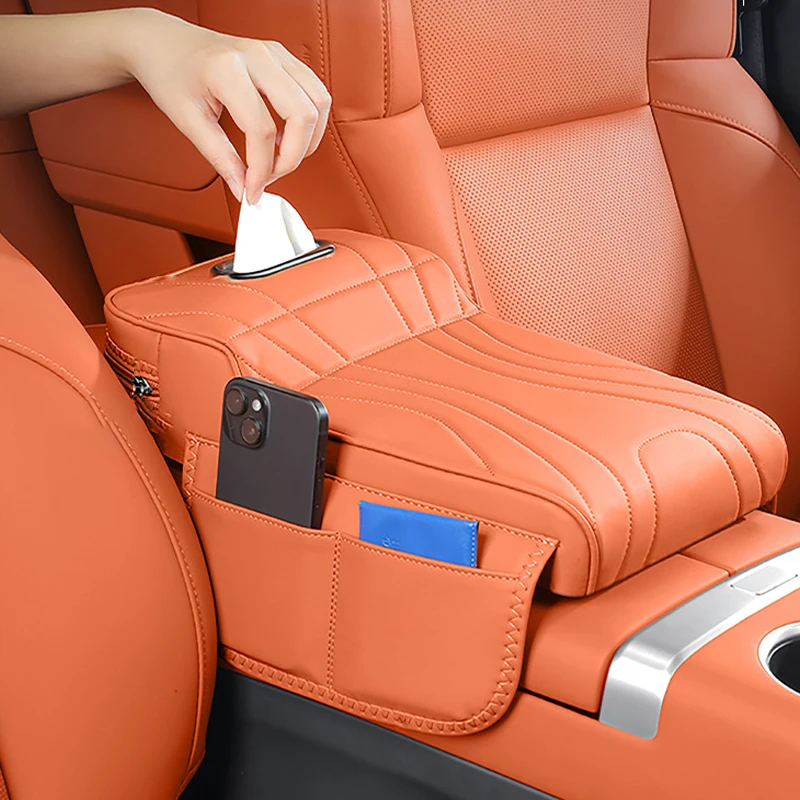 1Pc Car Center Console Armrest Pad Cushion Cover Premium Leather Thickened Elbow Rest Heightened Support for Long Drive Comfort
1Pc Car Center Console Armrest Pad Cushion Cover Premium Leather Thickened Elbow Rest Heightened Support for Long Drive Comfort