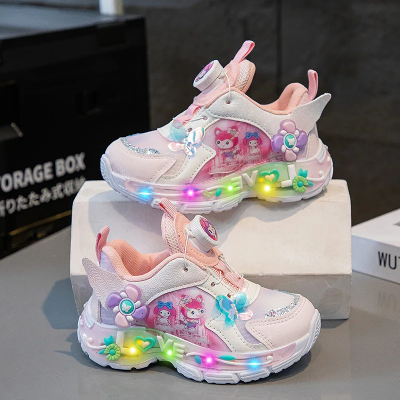 2025 My Melody Kuromi Anime Kawaii MINISO Sports Shoes Spring Autumn Cute Soft Princess Sneakers Lovely Soft Gifts for Girls
2025 My Melody Kuromi Anime Kawaii MINISO Sports Shoes Spring Autumn Cute Soft Princess Sneakers Lovely Soft Gifts for Girls
