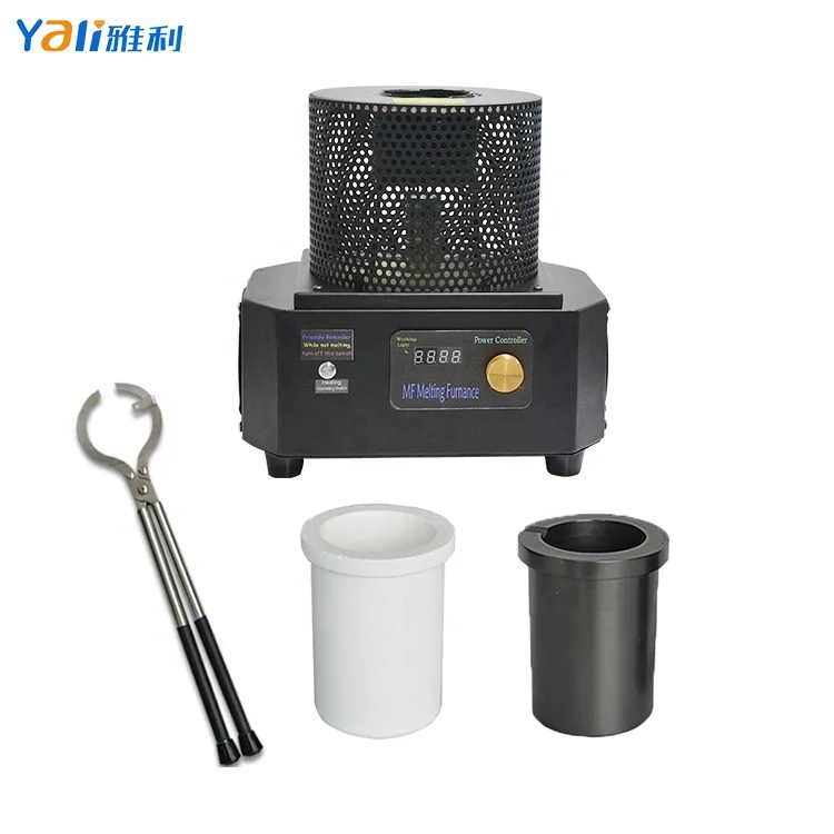1KG Gold Capacity Induction Melter Smelting Furnace for Melting Gold Silver Copper Machine
1KG Gold Capacity Induction Melter Smelting Furnace for Melting Gold Silver Copper Machine
