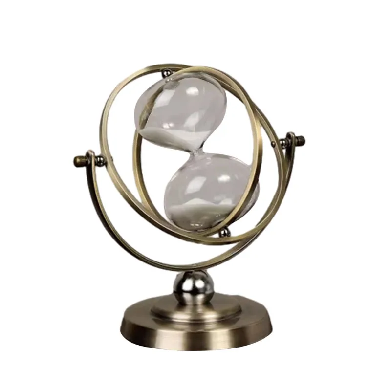 15/30 minutes decorative sand timer gold metal frame white sand clock hourglass 
15/30 minutes decorative sand timer gold metal frame white sand clock hourglass