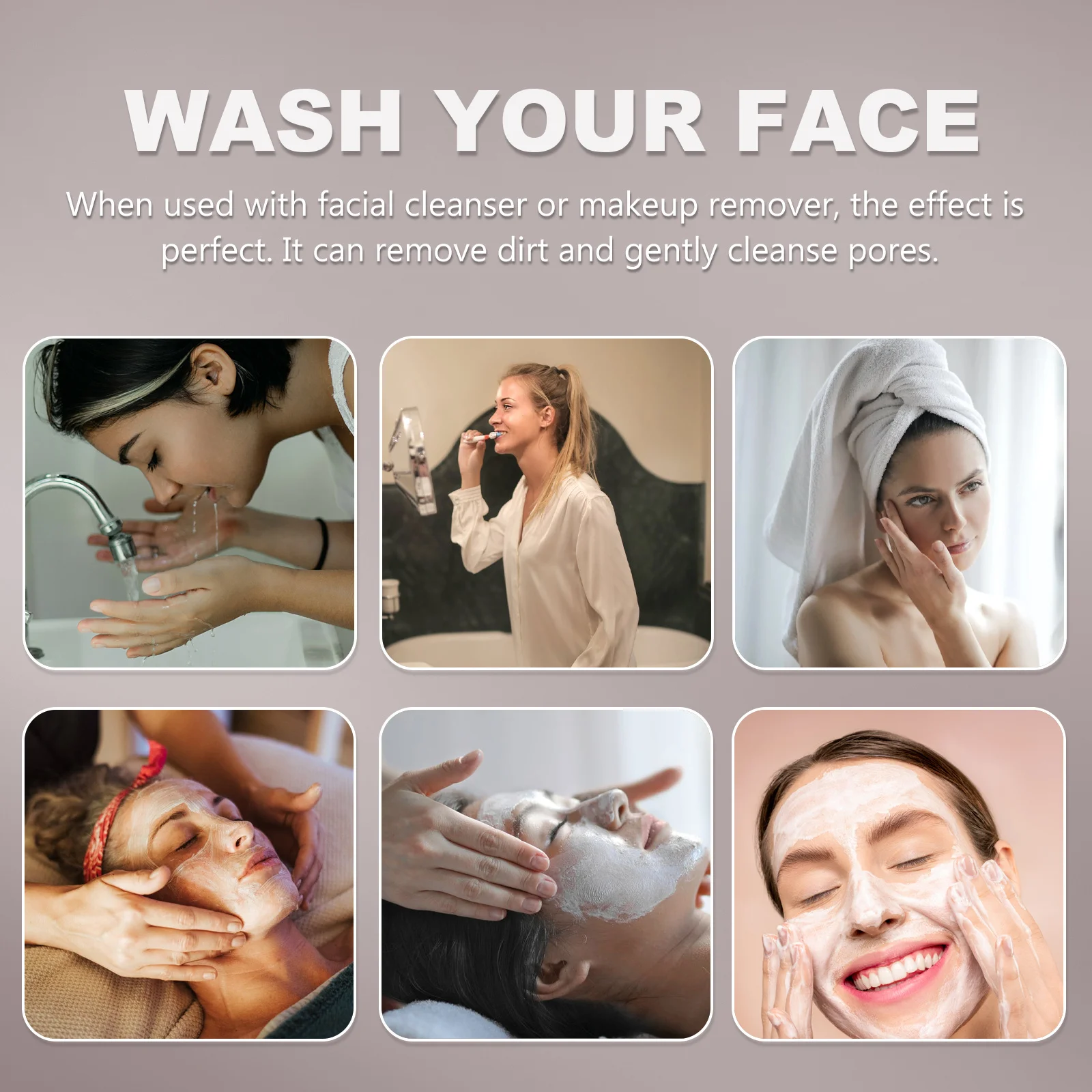 120Pcs Cleansing Facial Sponge Soft Compressed Powder Puff for Makeup Application and Removal Deep Pore Cleansing Exfoliating
120Pcs Cleansing Facial Sponge Soft Compressed Powder Puff for Makeup Application and Removal Deep Pore Cleansing Exfoliating