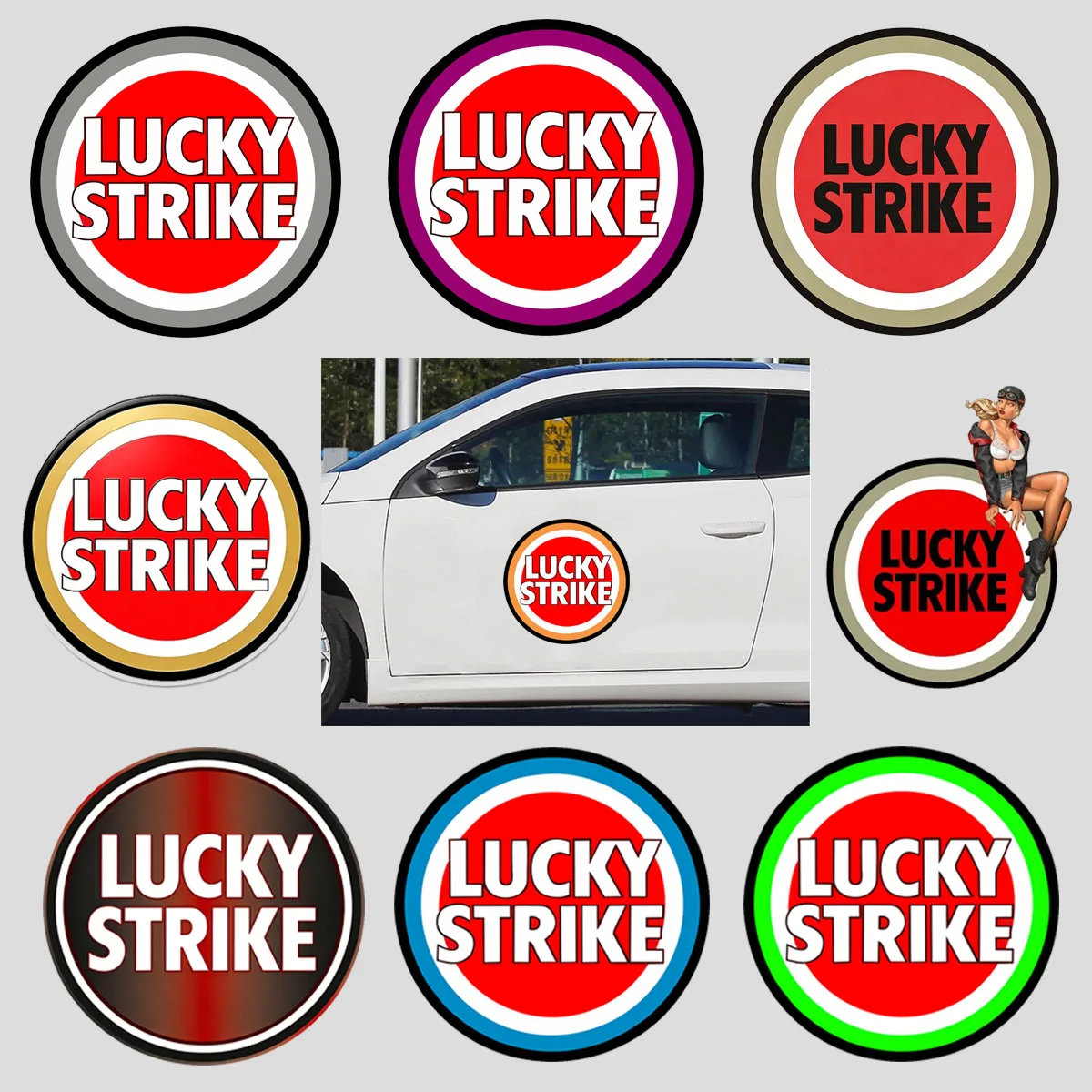 Classic Vintage Aesthetic Pack LUCKY Stickers Graffiti Decals for Motorcycle Helmet Skateboard Luggage Guitar Laptop
Classic Vintage Aesthetic Pack LUCKY Stickers Graffiti Decals for Motorcycle Helmet Skateboard Luggage Guitar Laptop