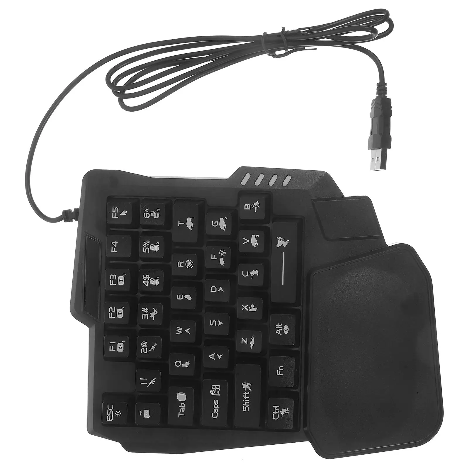 Cute Keyboard Computer Accessories Game Fashionable Light up Keyboards Black Office
Cute Keyboard Computer Accessories Game Fashionable Light up Keyboards Black Office