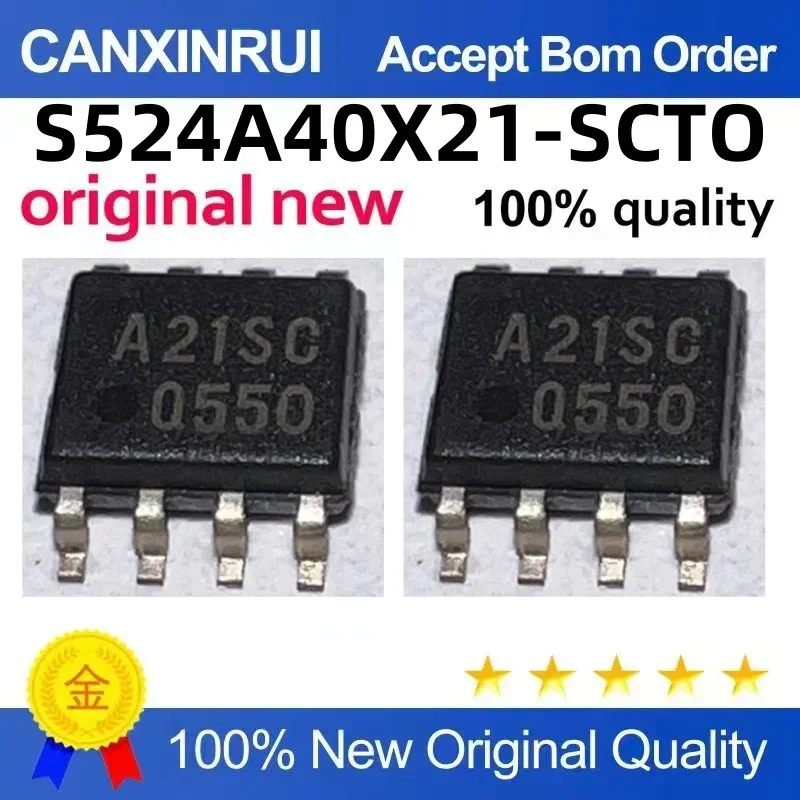 (5-100 pieces)Brand new stock S524A40X21-SCTO A21SC SOP8
(5-100 pieces)Brand new stock S524A40X21-SCTO A21SC SOP8