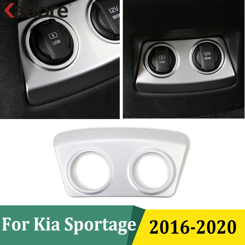 For Kia Sportage 2016 2017 2018 2019 2020 ABS Matte Rear Seat Cigarette Lighter Sticker Frame Cover Trim Interior Accessories
For Kia Sportage 2016 2017 2018 2019 2020 ABS Matte Rear Seat Cigarette Lighter Sticker Frame Cover Trim Interior Accessories