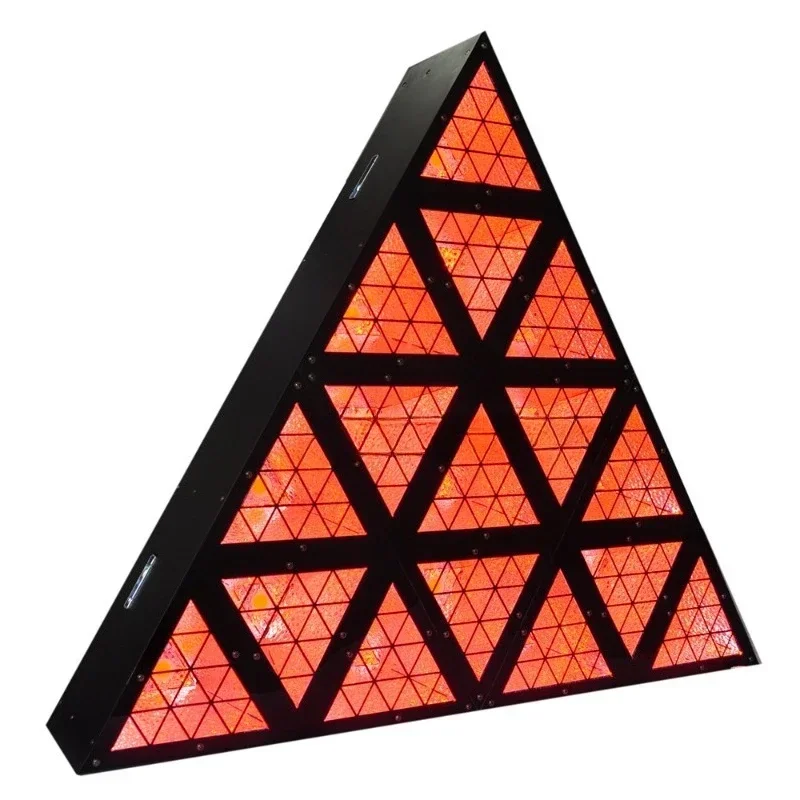 Can be spliced triangle chassis LED effect light golden light bead with patch RGB color mixing matrix point control
Can be spliced triangle chassis LED effect light golden light bead with patch RGB color mixing matrix point control