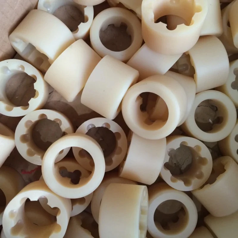 Custom Precision Machined Nylon Coupling Bushing Wear Resistant PA66 Splined Nylon Drive Sleeve Plastic Metal CNC Machining
Custom Precision Machined Nylon Coupling Bushing Wear Resistant PA66 Splined Nylon Drive Sleeve Plastic Metal CNC Machining