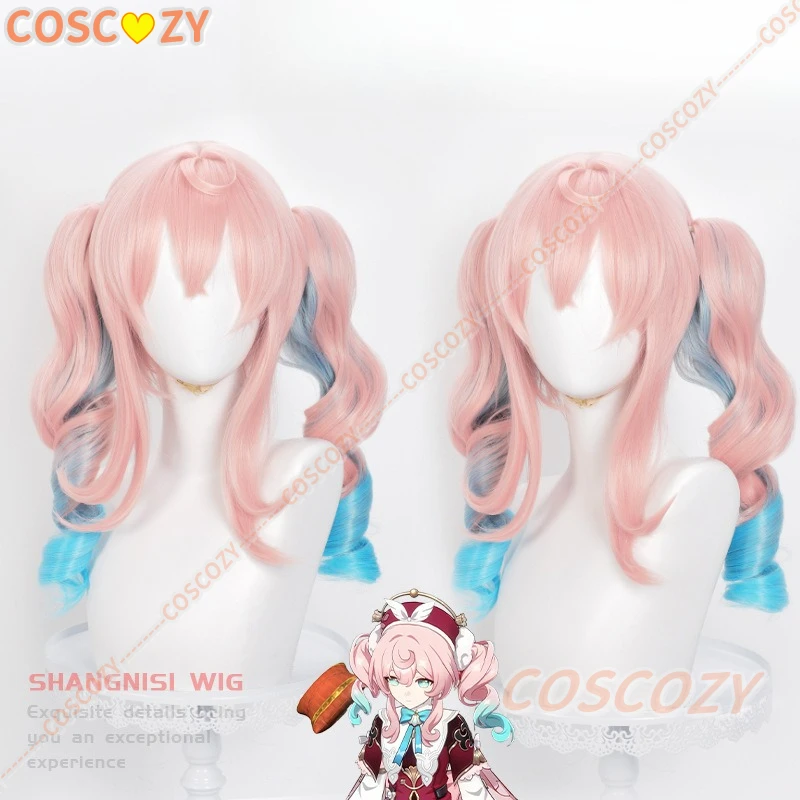 Game Honkai Star Rail Hyacine Cosplay Wig Light Pink Double Ponytail Curly Hair Role Playing Hyacine Wigs
Game Honkai Star Rail Hyacine Cosplay Wig Light Pink Double Ponytail Curly Hair Role Playing Hyacine Wigs