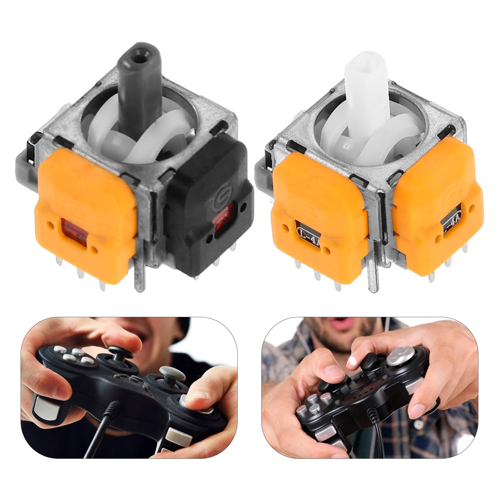 2Pcs Hall-Effect Joysticks Replacement Versatile Compatible for Ps4 Controller 3D Analog Sensor Wheel Thumb Sticks
2Pcs Hall-Effect Joysticks Replacement Versatile Compatible for Ps4 Controller 3D Analog Sensor Wheel Thumb Sticks