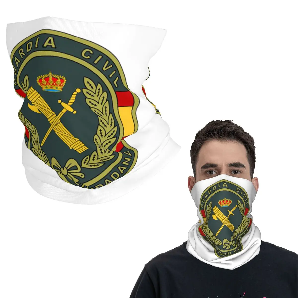 Emblem Of The Spanish Civil Guard Bandana Neck Cover Printed Wrap Scarf Multi-use Cycling Scarf Running For Men Women Adult
Emblem Of The Spanish Civil Guard Bandana Neck Cover Printed Wrap Scarf Multi-use Cycling Scarf Running For Men Women Adult