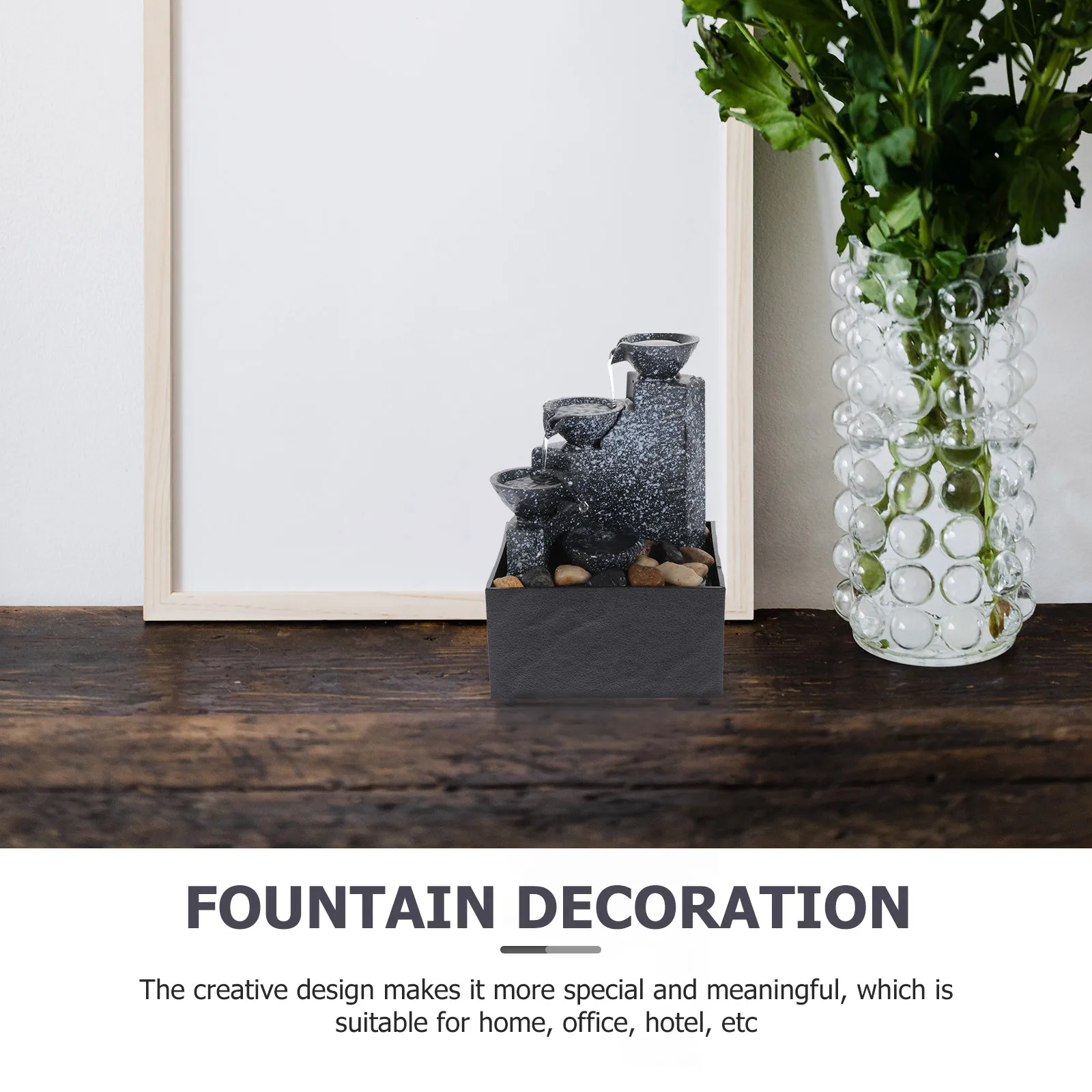 1Set Portable Resin Fountain Decor Unique Artificial Water Fountain for Home Office Garden Decoration Desktop Ornament Gift
1Set Portable Resin Fountain Decor Unique Artificial Water Fountain for Home Office Garden Decoration Desktop Ornament Gift